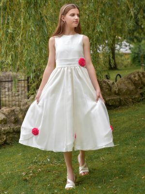 Girls Una Dress in Pink