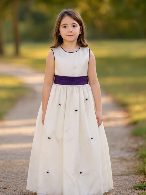 Girls Lucy Dress in Purple