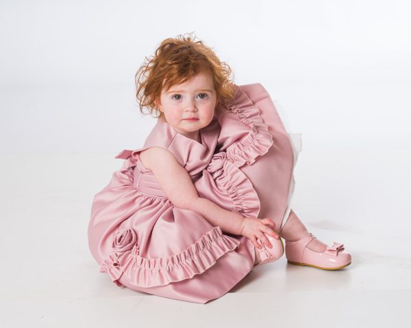 Girls Rose Pink Olivia Dress