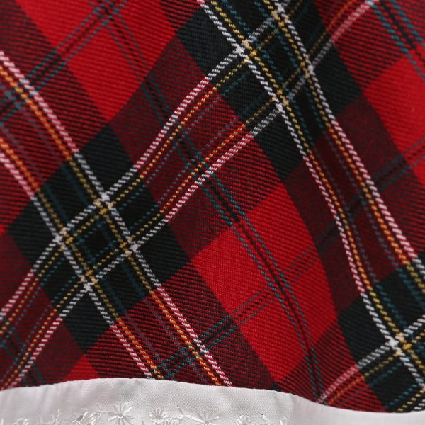 Baby Girls Tartan Dress - Image 5