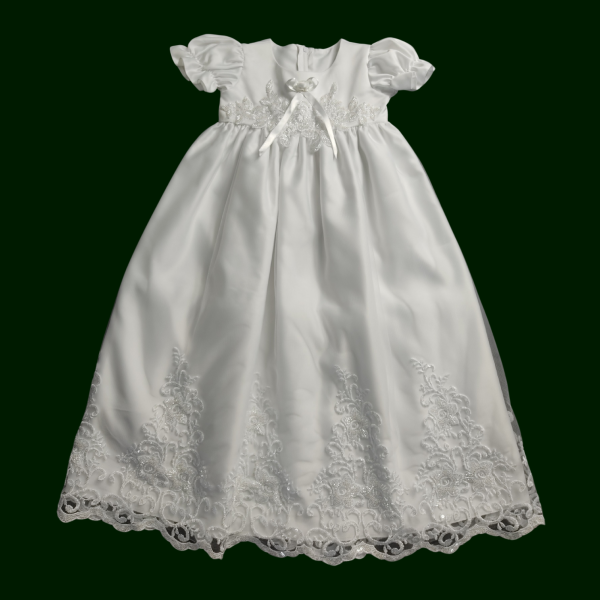 Baby Girls Hope White Christening Gown