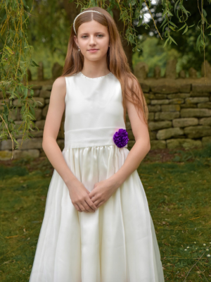 Girls Una Dress in Purple