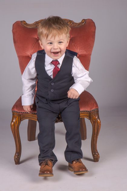 Baby Boys 4 Piece Navy Romario