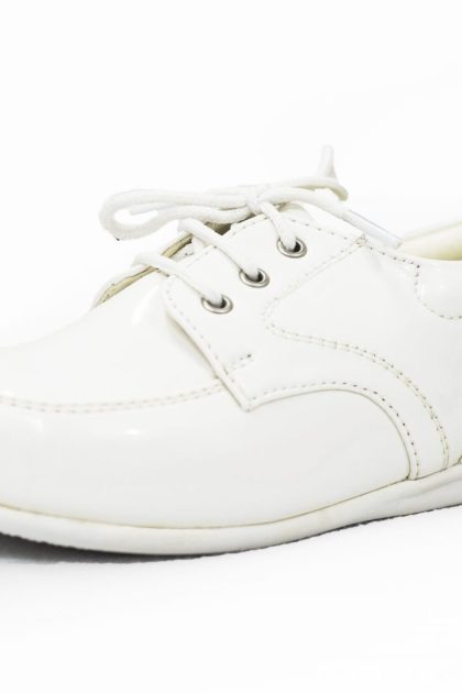 Early Steps White Patent Royal Shoe