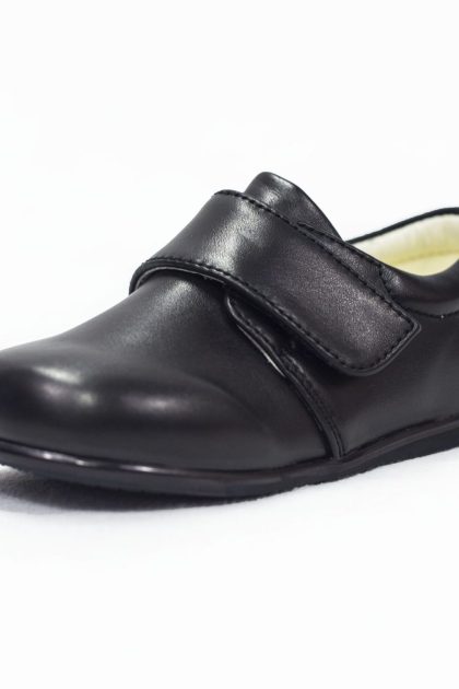 Early Steps Black Matte Prince Shoes