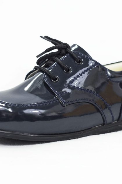 Early Steps Navy Patent Royal Shoe