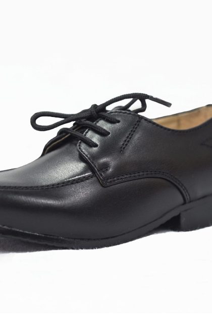 Boys Black Matte William Shoes