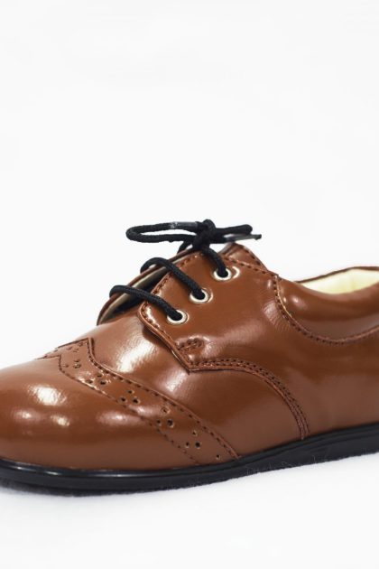 Early Steps Brown Brogue
