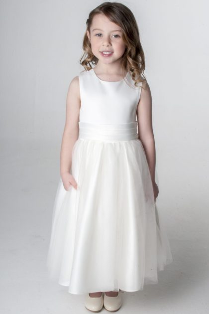 Girls Ivory Dress Kate