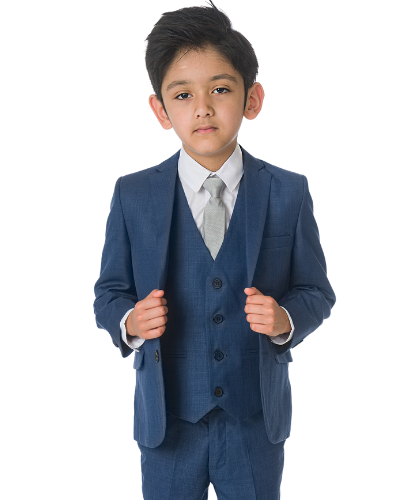 Baby Boys Blue Suit Milano Mayfair 5 Piece