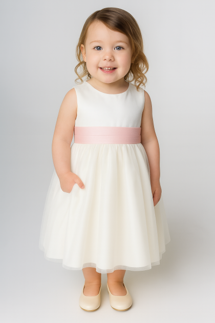 Baby Girls Kate Dress-Pink