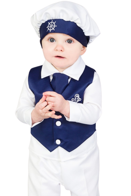 Nelson Christening 4 Piece suit in Navy