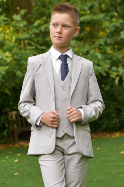 Boys Stone 5 Piece Suit
