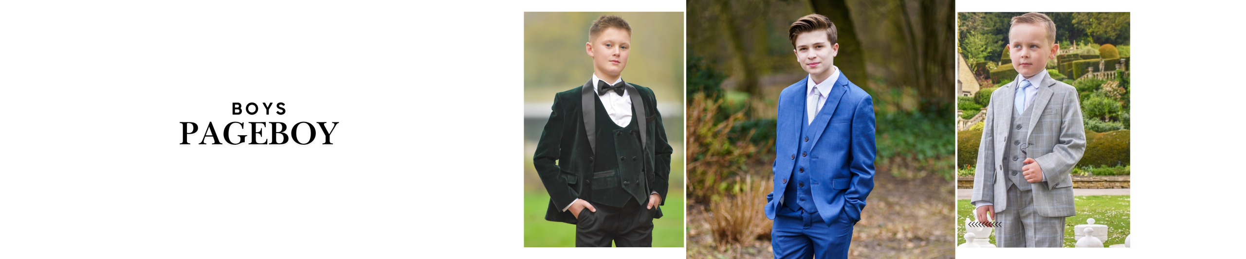 Page Boy Suits