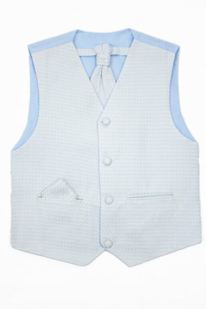 Boys Blue Waistcoat- Philip