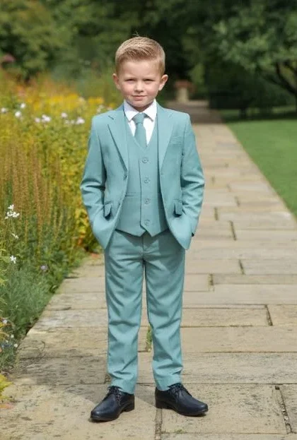 Baby Boys Sage 5 Piece Suit