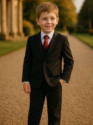 Boys 5 Piece Black Romario